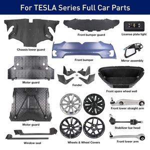 Suku Cadang Mobil untuk Tesla <span class=keywords><strong>model</strong></span> Y/<span class=keywords><strong>3</strong></span>/X/S, suku cadang mobil spoiler depan, Rok samping <span class=keywords><strong>diffuser</strong></span> belakang - Product Image 2