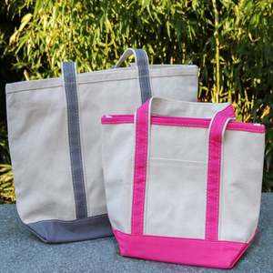 Bolsa de Compras de Lona de Algodón Crudo Orgánico, Reutilizable, Reciclada, Ecológica, con Logotipo Personalizado Impreso, Tamaño OEM - Product Image 5