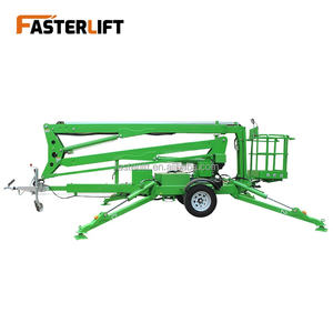 Fabrieksdirecte verkoop Dubbele Aandrijving 10m 28m Elektrische Spider-Man Hoogwerker Aanhangwagen Gemonteerde Boomlift voor Hoogwerker - Product Image 2