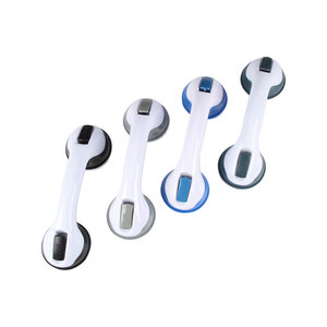 <strong>Suction</strong> <strong>Grab</strong> Bar 12" Shower Handle &amp; Bathroom Balance Bar Wit - Grip Bath for Bathroom - Safety Hand <strong>Rail</strong> Support - Handicap - Product Image 1