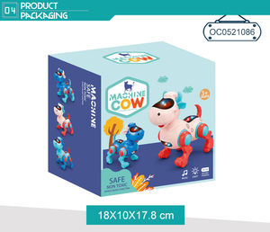 Jouets pour bébés en gros, vache, <span class=keywords><strong>voiture</strong></span> jouet à piles, dessin animé, enfants, avec lumière et son - Product Image 4