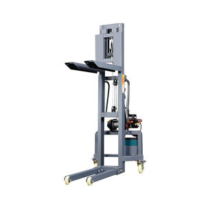 מלגזה חשמלית מיני ניידת עם גובה הרמה של 1.6 מטר, מלגזה חשמלית פשוטה - Product Image 3