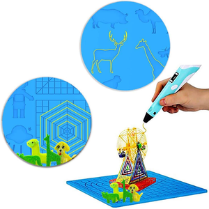 Nuovo Tappetino in Silicone 3D Wisetop per Penna di Stampa 3D, Tappetino da Tavolo Unisex 0-24 Mesi - Product Image 1
