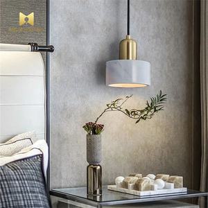 Hot Sale Marmor Metall Kronleuchter Restaurant Bar Single Head Golden Light Luxus Kronleuchter - Product Image 1