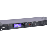 Processeur audio numérique DSP PA2, processeur audio numérique 2 entrées 6 sorties, processeur d'effets de scène professionnel, crossover