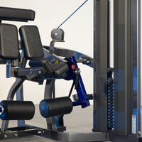 Prix d'usine Appareil de musculation à charges guidées Iso-lateral pour soulevé de jambe à genoux, pour entraînement de force en salle de sport