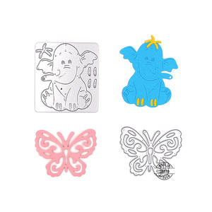 Metaal Kaart Maken Dier Vormige Stansmessen Papier Stansmessen - Product Image 1