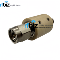 Module de blocage RF DC 67 GHz 500 V 50 ohms, Bias Tee et Isolateur DC avec connecteurs coaxiaux SSMP N SMA etc. 1,0 mm-3,5 mm en acier inoxydable