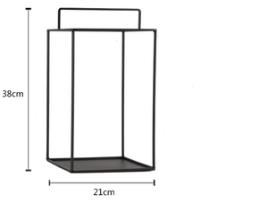 Commercio all'ingrosso set di 3 indoor outdoor decorativa in <span class=keywords><strong>metallo</strong></span> nero di cactus succulente vasi di fiori fioriera rack supporto del basamento - Product Image 6