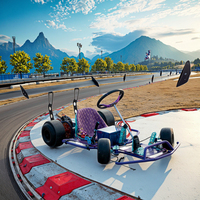 Kart électrique de drift ultra-rapide pour adultes, moteur 3000W, double freinage, châssis XL, certifié EPA, buggy pour usage extérieur, 35V 4x4