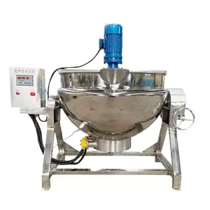 Mezclador de agua de calefacción eléctrica JINFENG tanque de calefacción con mezclador para alimentos y salsa y especias