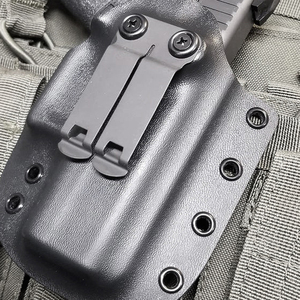 Yüksek Büyütme Özellikli Kydex Deri Hibrit Kılıf Yapımı Montaj Vidası, Paslanmaz Çelik Kemer Klipsi ve Halkası ile - Product Image 6
