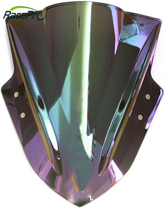 Parabrisas RACEPRO de doble burbuja para motocicleta, deflectores de viento, parabrisas para <span class=keywords><strong>Kawasaki</strong></span> <span class=keywords><strong>NINJA</strong></span> 300 R EX300R EX <span class=keywords><strong>300R</strong></span> 2013-2016 - Product Image 2