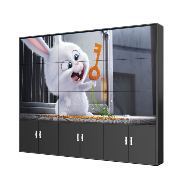 46 "49" 55 "LCD Splicing Display Screen, Narrow Edge Splicing TV Wall Security Monitoring Display, High-definition Large Screen