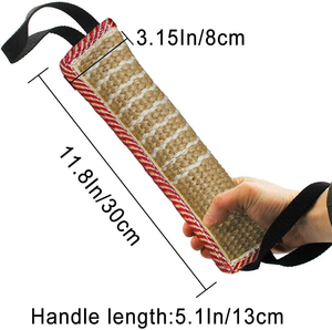 Jouet interactif pour chien, bâton de morsure en tissu résistant aux déchirures, coussin de morsure pour l'entraînement des chiens berger allemand - Product Image 2