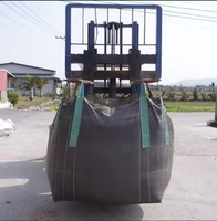Sac Jumbo FIBC Reconditionné 2000 kg, Sac de Stockage Usagé pour l'Emballage de Minerai de Fer, de Roches et de Minéraux