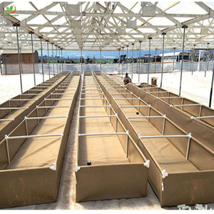 Bac à légumes surélevé en tissu de jardin de 4x4 <span class=keywords><strong>pieds</strong></span>, 300 x 200 gallons, avec supports en tubes plastiques - Product Image 6