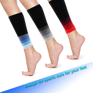 Manchon de jambe personnalisé chaussettes de sport de course attelle de tibia exercice en plein air manchon de <span class=keywords><strong>Compression</strong></span> de mollet HA01996 - Product Image 5