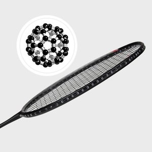 <span class=keywords><strong>Raquette</strong></span> de badminton professionnelle ultra-légère en fibre de carbone avec graphène 6U, tension élevée, poignée résistante aux coups durs - Product Image 3