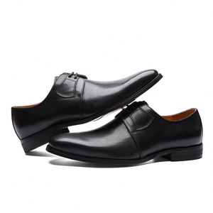 Lace - up Office & Career / Holiday / Wedding / Party <b>Men</b> Oxford Formal <b>Shoes</b> Genuine Leather - Product Image 6