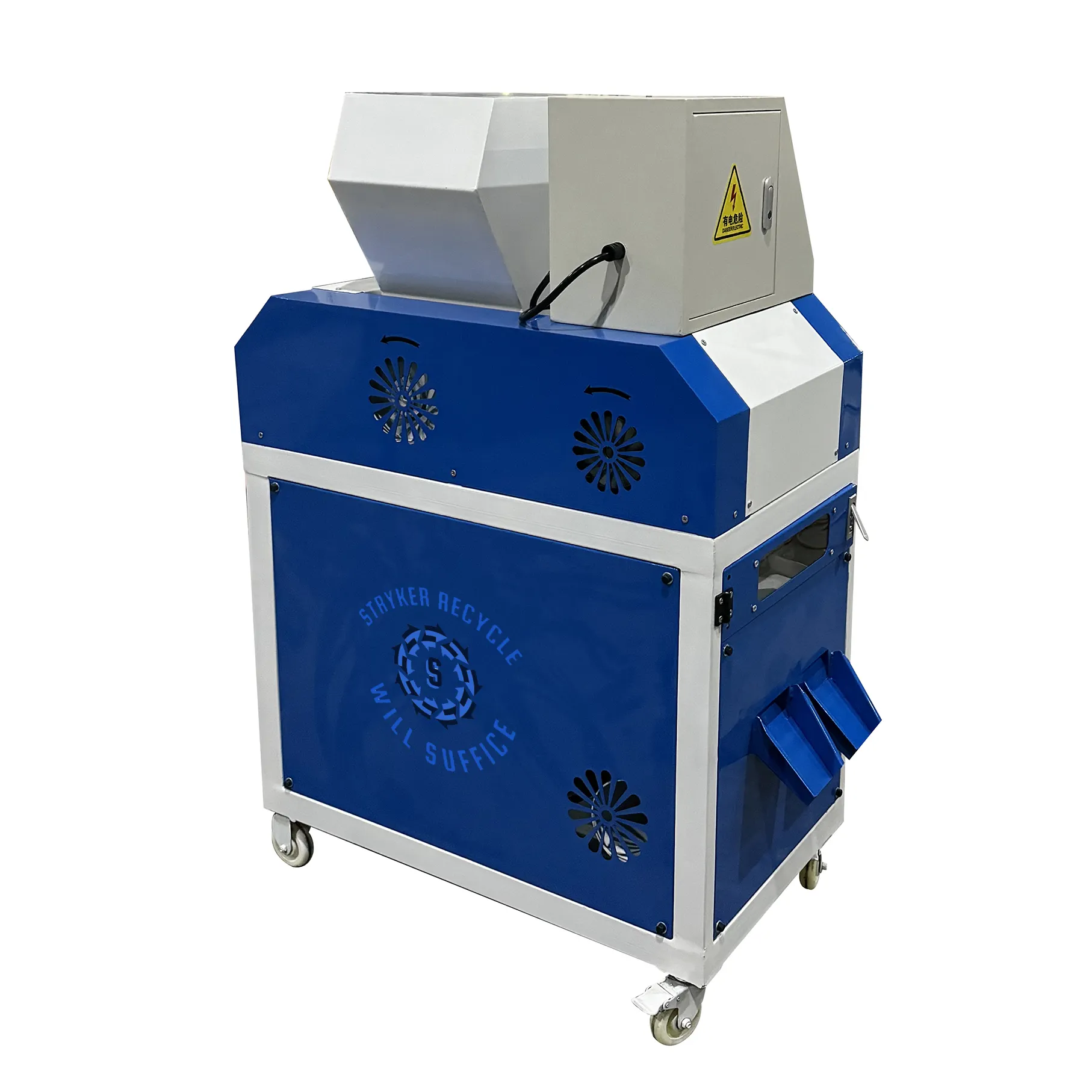 Volautomatische Mini Kabel Granulator Gebruikt Koperdraad Recycling Machine Apparatuur Gemaakt Stryker Machines