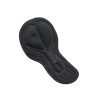 Coussin de gel pour vélo anti-choc, réversible, respirant, antibactérien, écologique, taille plus, pour shorts de vélo unisexe