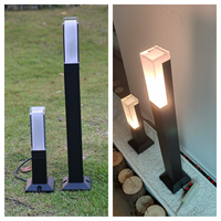 IP65 LED Iluminación exterior Bolardo de alta calidad Césped Jardín Luz 10W Bolardo Jardín cuadrado Led Jardín Bolardo Luz