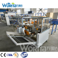 Machine d'emballage automatique de bouteilles en carton, machine d'emballage automatique de boîtes en carton, fabricant OEM ODM