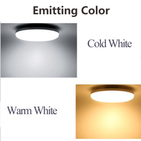 Plafonnier LED rond pour chambre à coucher, 15W, 20W, 30W, 40W, 50W, lampe de plafond, éclairage LED pour plafond