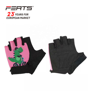 Ferts <span class=keywords><strong>Gants</strong></span> de course demi-doigts pour enfants <span class=keywords><strong>Gants</strong></span> de cyclisme antidérapants avec patchs faciles à enlever - Product Image 1