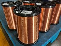 Fil de cuivre émaillé UEW(QA) à haute résistance à la traction et à la ductilité 1-30 AWG pour transformateurs