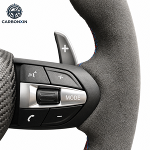 Volante Deportivo M Sport con Detalles en Fibra de Carbono para F10 M5 F20 F30 F32 M3 F80 M4 F82 M2 F87 F90 F11 F13 X5 F15 - Product Image 6