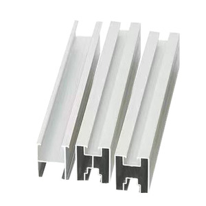 Riel guía fotovoltaico Xinwanmao de aleación de aluminio tipo H, soporte de montaje solar para accesorios de techos de tejas de acero de color. - Product Image 1