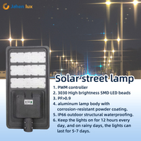 Réverbère à énergie solaire commercial de haute puissance de haute qualité pour le projet d'éclairage de route publique municipale Source de lumière LED IP66