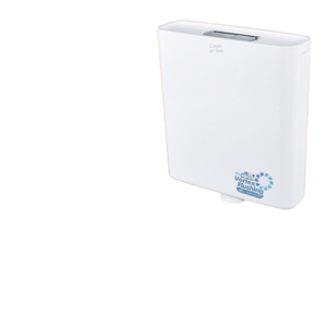 ถังชักโครกติดผนังแบบกดสองปุ่ม พร้อมระบบกดชักโครกแบบนั่งยองในตัว - Product Image 1