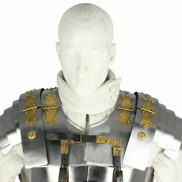 Authentic Antique Lorica Segmentata Mild Steel Armor Roman Legionnaire Style For Medieval Knights And Renaissance Fairs