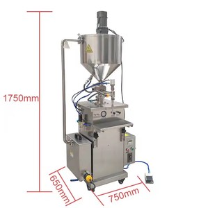Machine de remplissage pour pâte dépilatoire chaude, liquide dépilatoire, huile de coiffure, crème colorante, cire et gel - Product Image 6