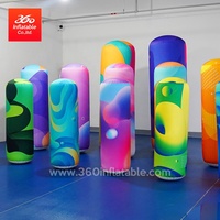 Ballons en PVC personnalisés Oxford PVC Double couche ballon publicitaire cylindre gonflable
