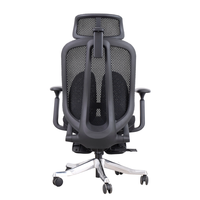 Chaise de visiteur ergonomique pour bureau professionnel au design contemporain, chaise de réunion et de conférence avec roulettes