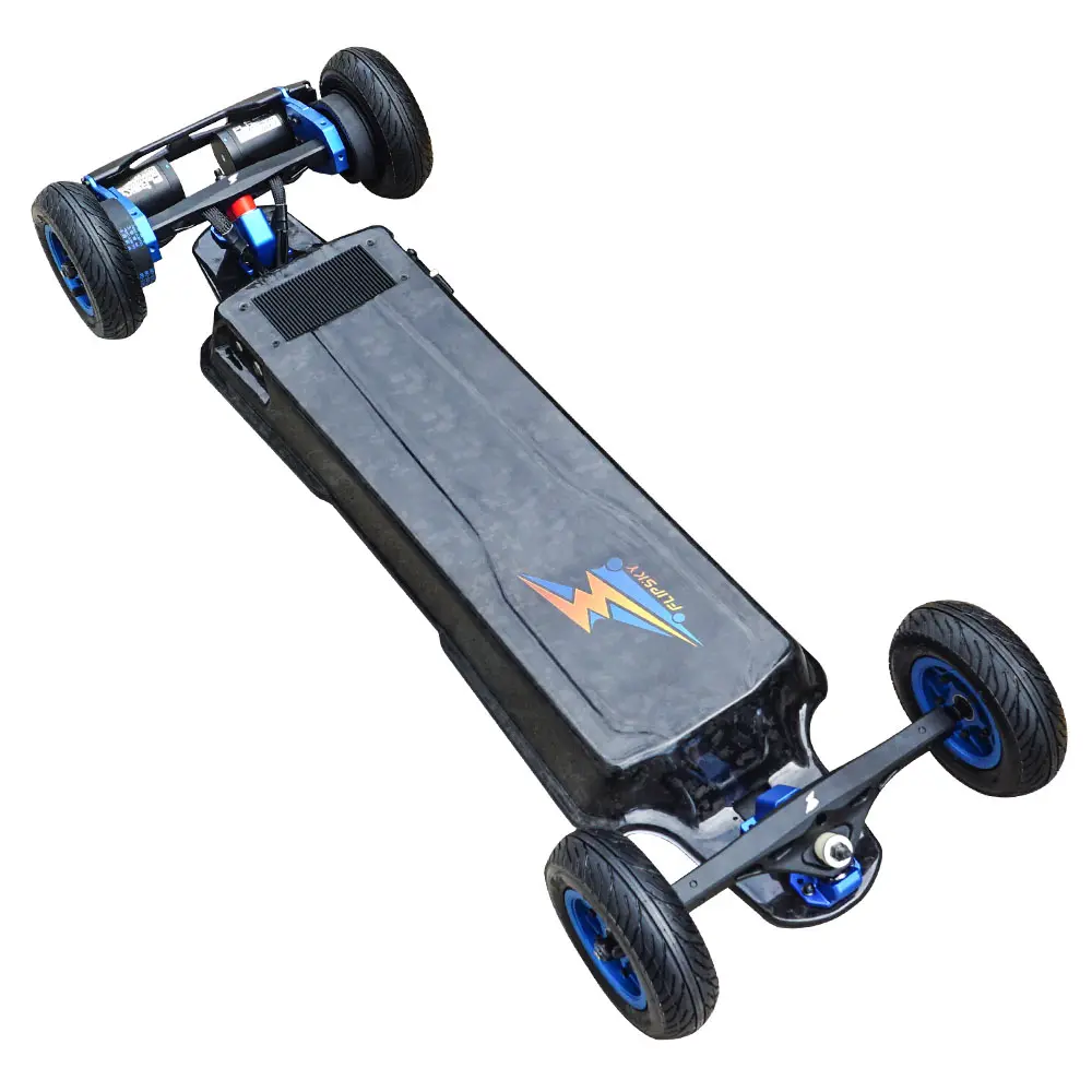 Flipsky High Quality Top Speed Durable Carbon Fiber Deck Electric Skateboard Come With Dual FSESC 6.9 12S Battery