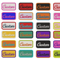 Etiqueta Bordada Personalizada con Nombre, Parches de Texto Personalizados, Etiqueta Termoadhesiva para Ropa, Mochilas, Gorras, Jeans, Chaquetas y Accesorios