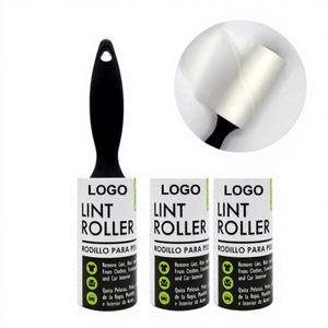 Paquete Económico de Rodillos Quitapelusas con Logotipo Personalizado para Ropa, Muebles e Interiores de Automóviles, 180 Hojas en Total, Extra Adhesivos para Eliminar el Polvo - Product Image 1