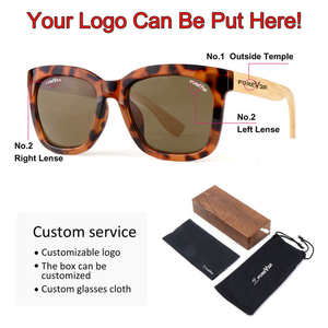 แว่นกันแดดไม้ OEM ปี 2026 เลนส์โพลาไรซ์ ทรงโอเวอร์ไซส์ สำหรับผู้หญิง ทำจากไม้ไผ่ ขายส่ง แฟชั่นผู้ชาย แว่นกันแดดไม้แบบกำหนดเอง - Product Image 2