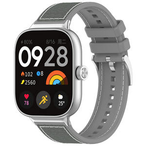 Accessori per Smart <span class=keywords><strong>Watch</strong></span> da polso cinturino per orologio <span class=keywords><strong>Redmi</strong></span> <span class=keywords><strong>Watch</strong></span> 4 Sport in Silicone cinturino in Nylon per <span class=keywords><strong>Xiaomi</strong></span> band 8 <span class=keywords><strong>Pro</strong></span> - Product Image 5