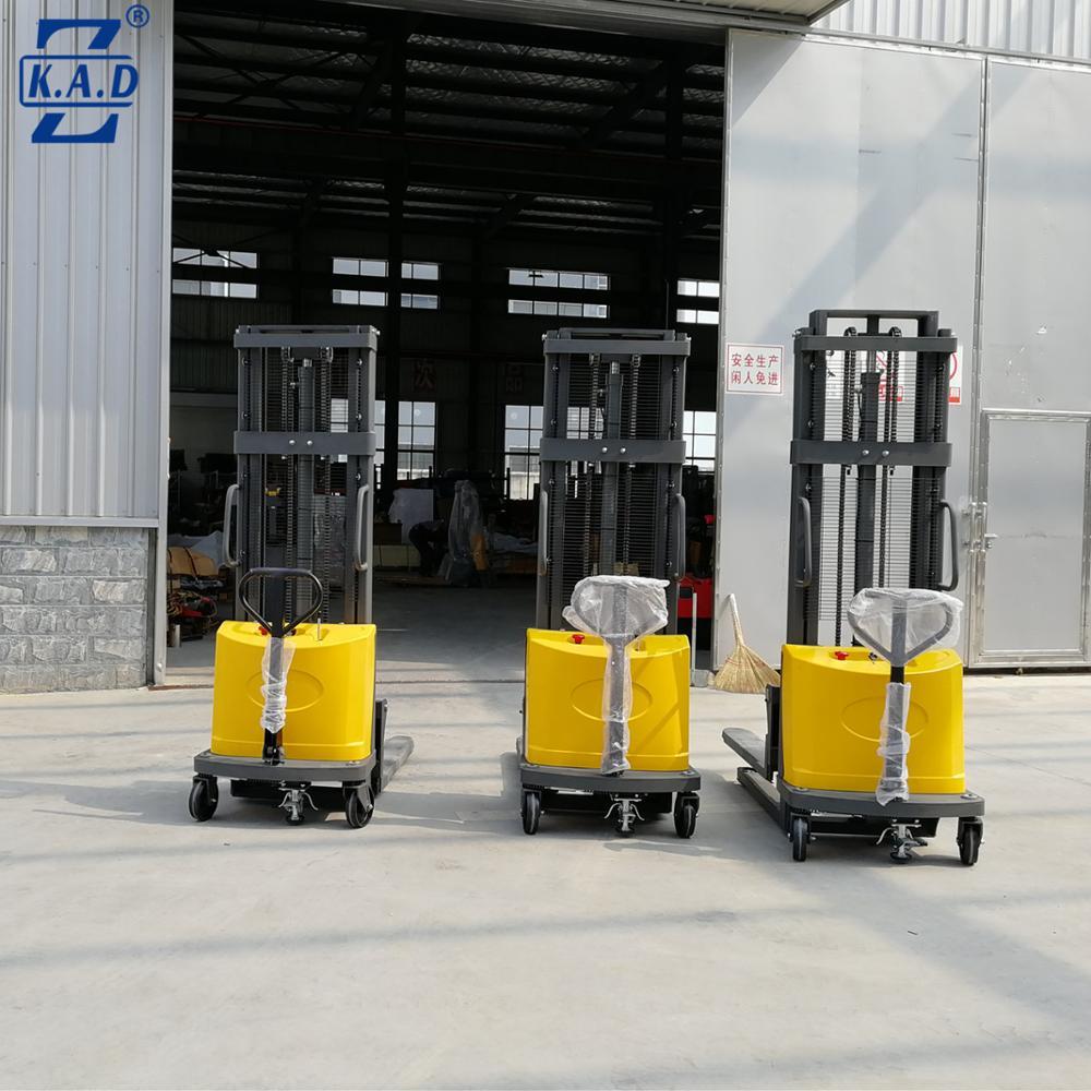 Haute qualité 2000kg 2500kg 3M 3.5M gerbeur semi-électrique avec réglable pieds fixes