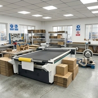 Plotter de corte de cartón con alimentador automático y CCD para películas, máquina de corte CNC digital para muestras y troqueles de corte.