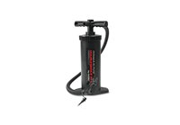 Pompe à air manuelle INTEX 68605 Double Quick III PVC 37 cm - Gonfleur manuel portable et durable pour l'extérieur