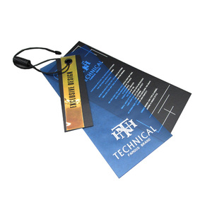 colourful plastic hang tag garment clothing tags