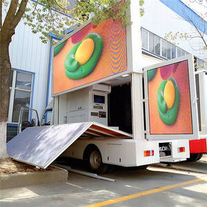 China fabricante <span class=keywords><strong>precio</strong></span> más bajo cartelera móvil para la venta 1SUZU o JAC JMC FOTON Dongfeng marca LED pantalla camión - Product Image 6