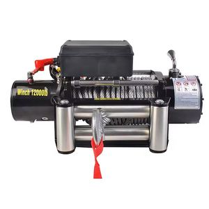 Customizable <strong>12V</strong> 2000lbs <strong>Electric</strong> Towing <strong>Winch</strong> Steel Off-Road Vehicle Lifting Tractor with Machine - Product Image 1